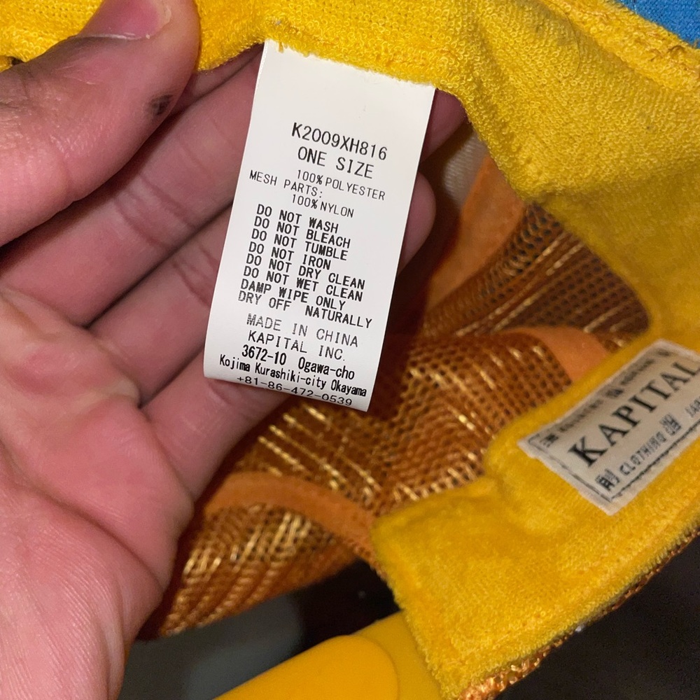 Kapital Beethoven trucker hat - Picture 3 of 5